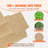 Burlap Fabric Roll, 40” x 75 ft & 50 x 50 High Density Wide Natural Burlap Fabric Rolls, Jute Fabric Burlap Tree Wrap Roll, Crafts, Wedding, Gardening, Plant & Tree Winter Covering, Designed for Decor-105368524