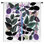 Rideaux de fenêtre à motif de feuilles exotiques Botanical Tropical Drapes - 2 panneaux
