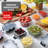  32-piece glass storage container set with lids, including 16 food storage containers and 16 airtight lids-1023628712