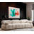Scandinavian 1-Seat Sofa, Cream Color, 37.4 x 37.4 x 29.5 inches | Beech Wood Frame & Chipboard | 100% Polyester Fabric, 28 DNS Foam Back | Detachable Back, Customizable, Dry-Cleanable | Elegant for Hotels & Entertainment-1737817618