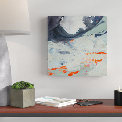 'Polyphonic Sea II' Painting on Wrapped Canvas