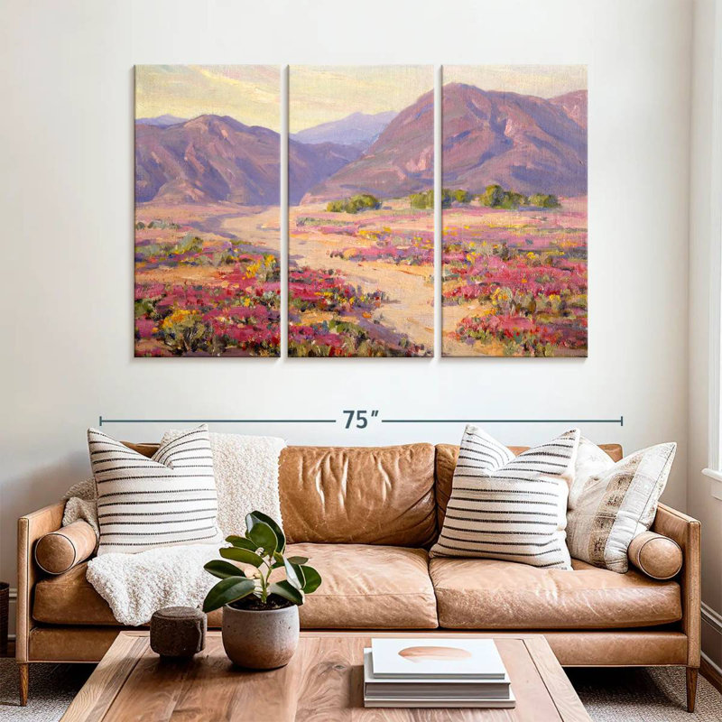 Avery Spring Bloom In The Desert, 42" H x 65" W