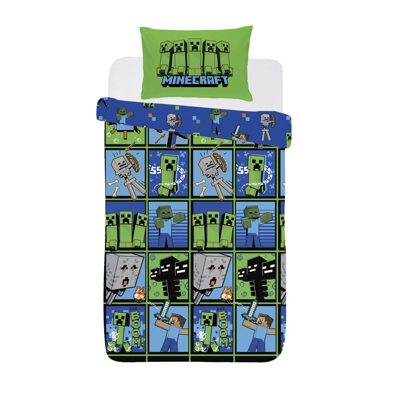 Polyester Geometric Duvet Cover Set with Pillowcases, Single Duvet Cover + 1 Pillowcase 
