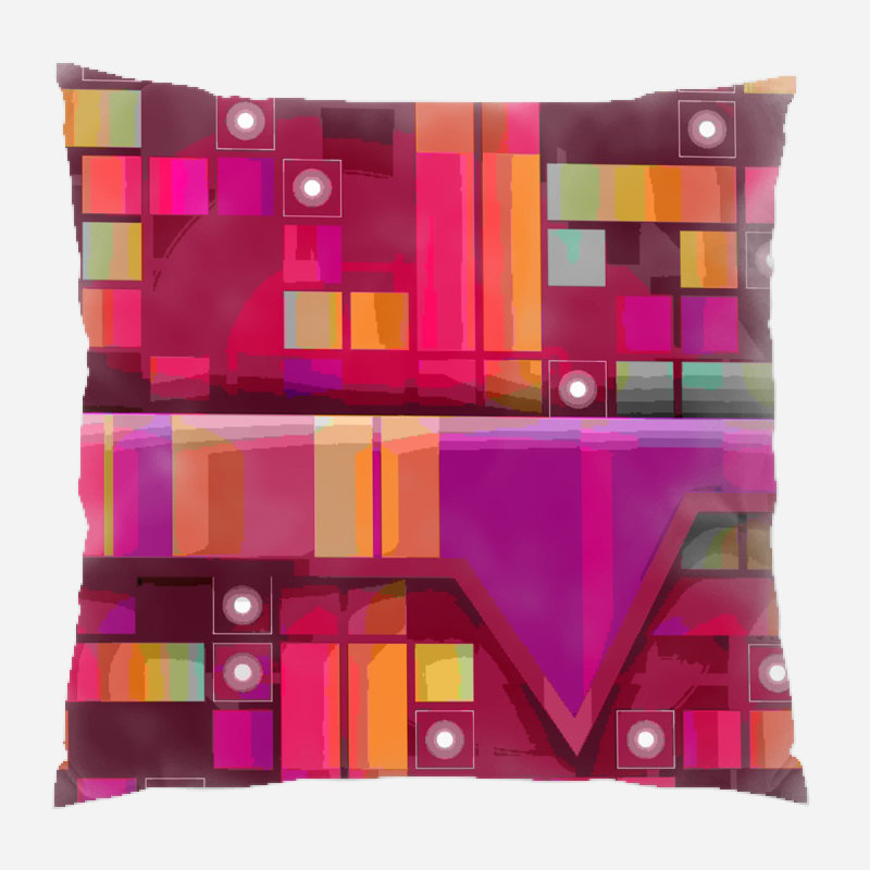 Coussin abstrait