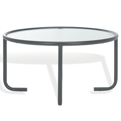 Zuzana Glass Top Coffee Table
