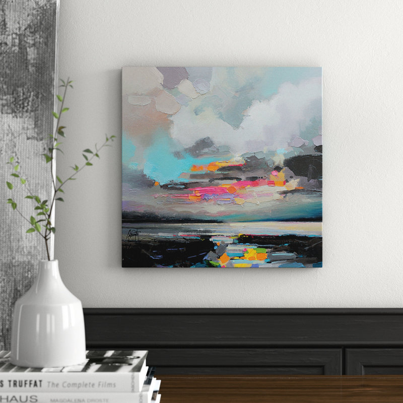 Refraction by Scott Naismith - No Frame Painting, Yellow