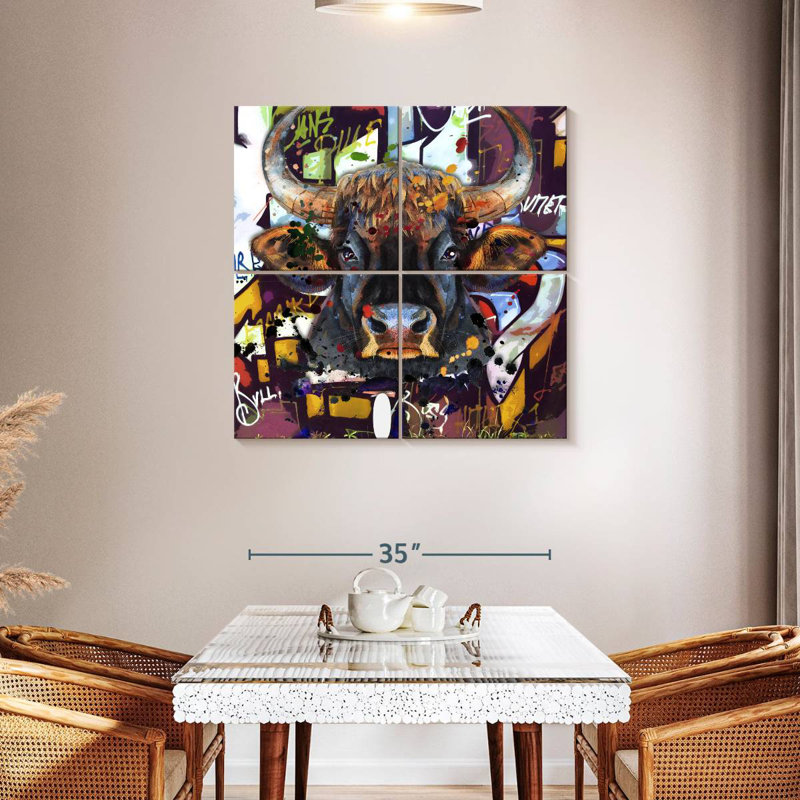 Brampt Bully, 38" H x 38" W