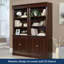 Bibliothèque standard H 71,88 po x l 29,38 po Manahan-1038172106