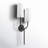 Vesper Solid Brass Armed Sconce-1882652830