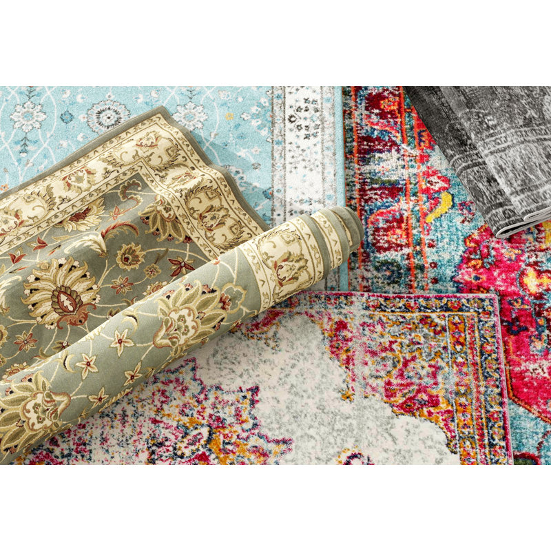 Boulder Brook Oriental Area Rug, Rectangle 80 x 140cm