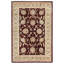 Agra One-of-a-Kind 4' x 5'10" Area Rug in Red/Ivory/Light Green
