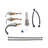Caldridge Widespread Bathroom Faucet 3 Hole, 2-handle Bathroom Sink Faucet With Drain Assembly-111118714