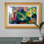 Cerfs dans un jardin monastique (Reh im Klostergarten), 1912 - Franz Marc - Estampe encadrée sur mesure-868367328-868367329-868367349