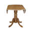 Table de salle à manger extensible en bois manufacturé 29,49 po H-98971913