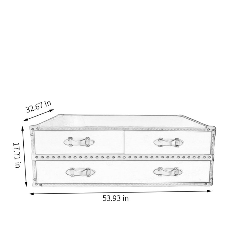 Armoire en aluminium de style industriel rétro