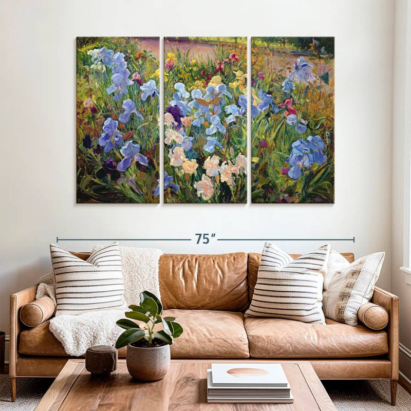 Harnek The Iris Bed, 42" H x 65" W