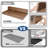(58" Width X 28" Depth) Washer Dryer Countertop With Non-Slip Pads, Laundry Wood Shelf Topper With Edge, Double Layer Organizer For Washer And Dryer Laundry Hamper Counter Storage Organization(WALNUT)-125382528