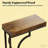 Compact Hall Table with Semicircular Frame