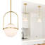 Agha - Light Gold Pendant