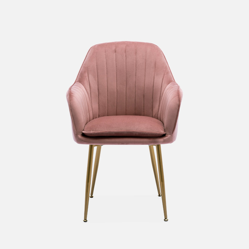 Oakcrest 59 Wide Tufted Accent Velvet Armchair