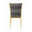 Modern Dark Gray Velvet Dining Chairs with Gold Metal Legs - Set of 2 Upholstered Kitchen Dining Room Accent Chairs