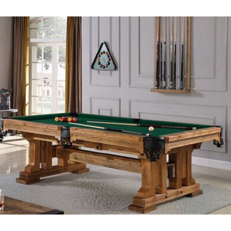 Colorado Slate Pool Table with Professional Installation Included, Bottle Green, 8', No