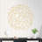 39"D Oversized Handmade Modern Landscape & Nature Unique Abstract Metal Tree Branch Wall Decor Alfonzo