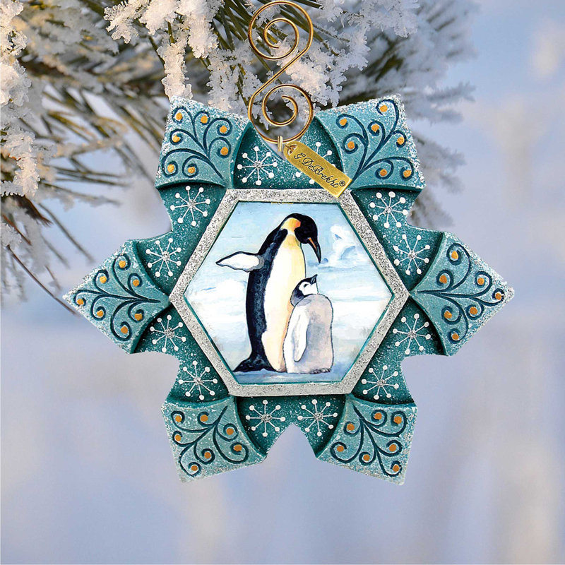 3'' Handmade Holiday Shaped Ornament