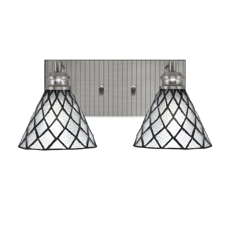 Jaredd 2 - Light Vanity Light, Brushed Nickel