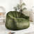 Green Faux Leather