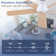 46" 5-blade Low Profile Ceiling Fans With Lights And Remote/App