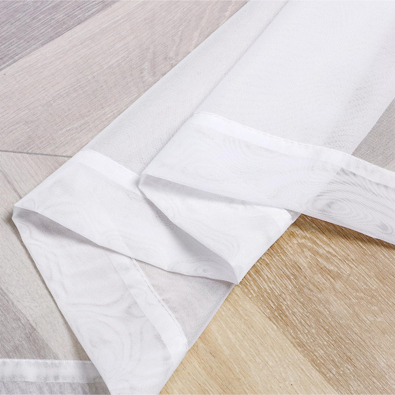Cantonnière blanche sur mesure Alesander