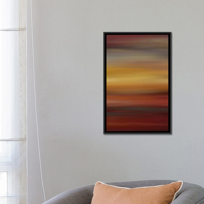 « prophecy ii », impression sur toile, H 26 po x l 18 po x P 1,5 po, Toile avec cadre flottant noir, Pas de tapis