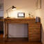 Petit bureau d'ordinateur avec tiroirs-19235768