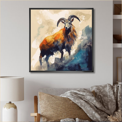 Capricorne céleste II sur toile