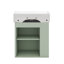 Meuble-lavabo mural 21,6 po avec évier et rangement à gauche-1034246118-1034246136
