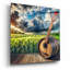  'Country Music' by Rey Klimt Acrylic Glass Wall Art, 12" x 12"