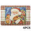 Ensemble de 4 napperons imperméables 12 x 18 pouces