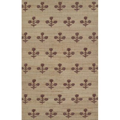 Erin Gates by Momeni Orchard Bloom Rust Hand Woven Wool and Jute Area Rug