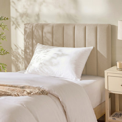 Chastelyne Upholstered Easy Assemble Wall Mounted Headboard