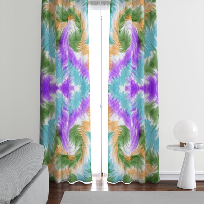 Semi Sheer Curtain Pair, 20" W x 61" L