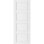 Dalle de porte intérieure stratifiée blanc doux Stile 021 seulement 36 po x 96 po