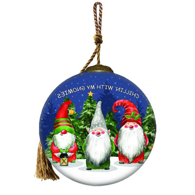 3'' Glass Ball Ornament