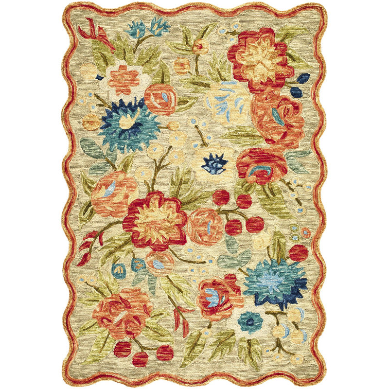Barkbridge Handmade Rug, Rectangle 8' x 10'