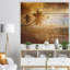 «Beautiful Palms at the Caribbean Beach» - reproduction-34273587-34273585