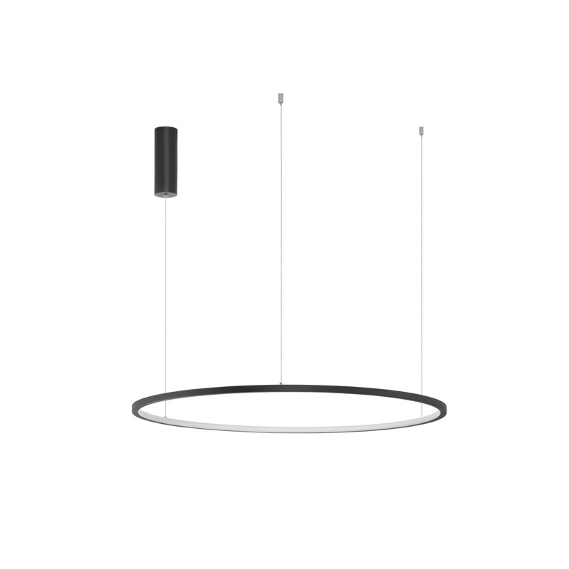 1 - Light Black LED Unique/Statement Pendant