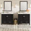 Meuble-lavabo 72 po avec lavabo en céramique-1025360922
