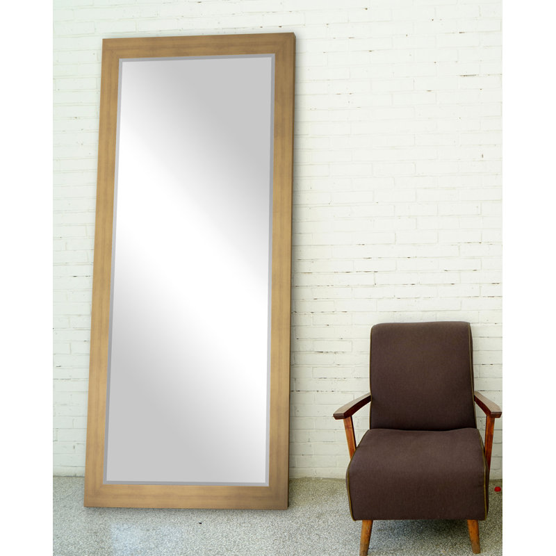 Engineered Wood Flat Mirror, 70.5" H x 30" W