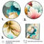 «Vibrant Floral Bunch I», reproduction sur toile 3 pièces-87915960-87915958
