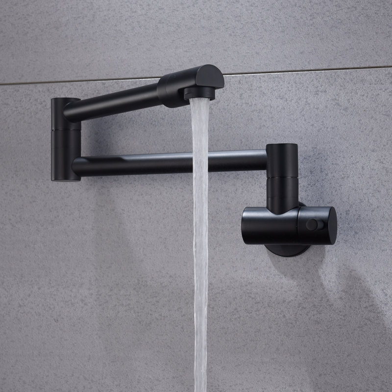 Robinet remplisseur de casserole, Noir mat